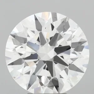 5.14 Carat Round E VVS2 Lab Diamond