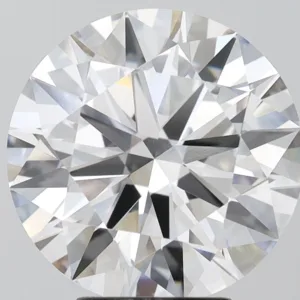 5.14 Carat Round F VVS2 Lab Diamond