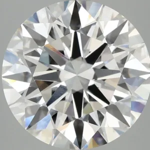 5.09 Carat Round F VVS2 Lab Diamond