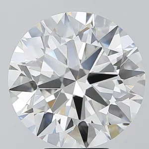 5.53 Carat Round F VS1 Lab Diamond