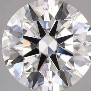 5.07 Carat Round F VVS2 Lab Diamond