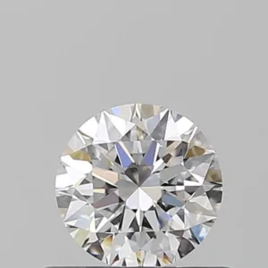 0.55 Carat Round E VVS1 Natural Diamond
