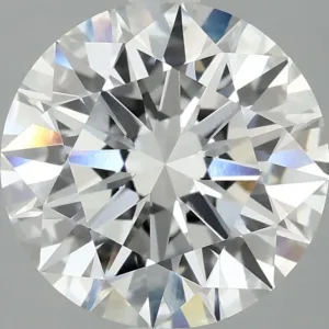 4.09 Carat Round F VVS2 Lab Diamond