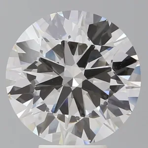 5.93 Carat Round F VVS2 Lab Diamond