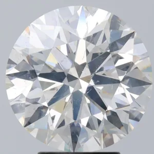 4.62 Carat Round H SI2 Natural Diamond