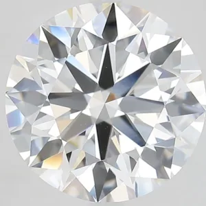 5.84 Carat Round F VVS2 Lab Diamond