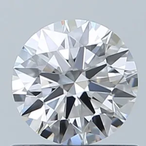 0.6 Carat Round E VVS1 Natural Diamond