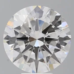 7.52 Carat Round F VVS2 Lab Diamond
