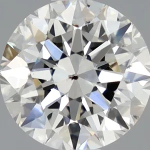 0.7 Carat Round H SI2 Natural Diamond