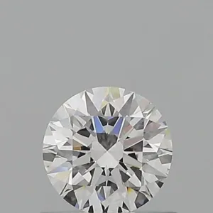 0.58 Carat Round D VS1 Natural Diamond