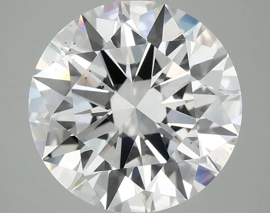 5.09 Carat Round E VS2 Lab Diamond 1 5.09 Carat Round E VS2 Lab Diamond