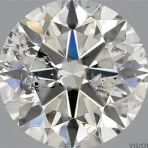 1.56 Carat Round H SI2 Natural Diamond