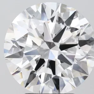 6.27 Carat Round E VVS2 Lab Diamond