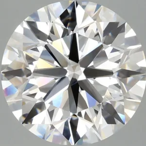 5.03 Carat Round F VVS2 Lab Diamond