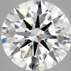 5.03 Carat Round F VVS2 Lab Diamond