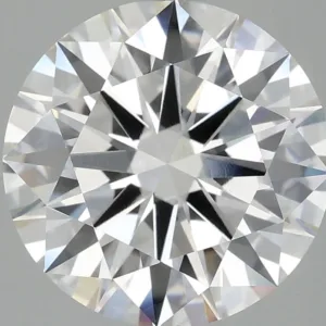 4.09 Carat Round F VVS2 Lab Diamond