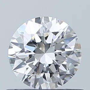 0.5 Carat Round D VVS1 Natural Diamond