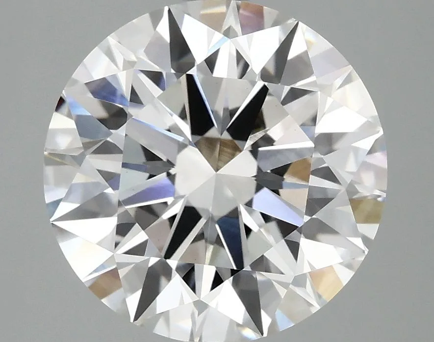4.06 Carat Round F VVS2 Lab Diamond 1 4.06 Carat Round F VVS2 Lab Diamond