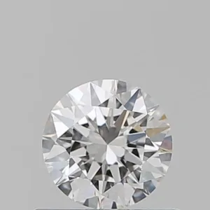 0.56 Carat Round F VVS1 Natural Diamond