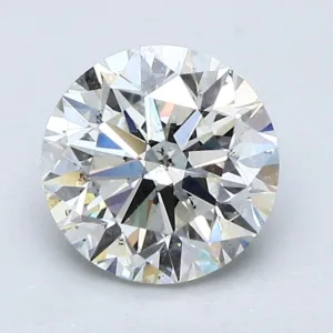1.5 Carat Round J SI2 Natural Diamond