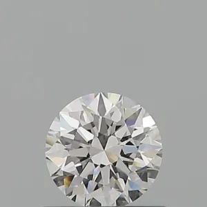 0.58 Carat Round E VVS2 Natural Diamond