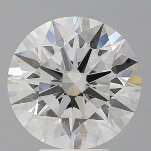 5.1 Carat Round F VVS2 Lab Diamond