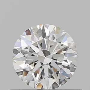 0.57 Carat Round H VS2 Natural Diamond
