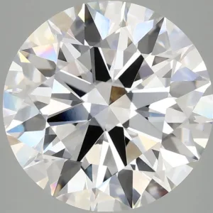 5.07 Carat Round F VVS2 Lab Diamond