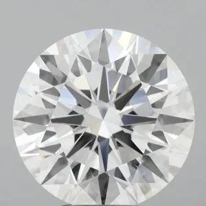 5.03 Carat Round E VVS2 Lab Diamond