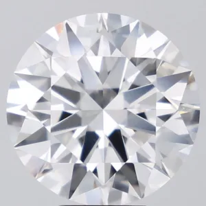 5.82 Carat Round F VVS2 Lab Diamond
