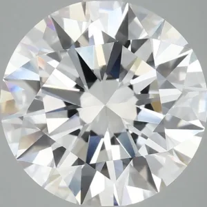 4.81 Carat Round D VVS2 Lab Diamond