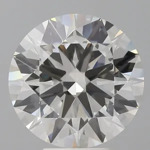 6.08 Carat Round F VVS2 Lab Diamond