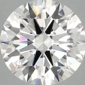 4.06 Carat Round F VVS2 Lab Diamond