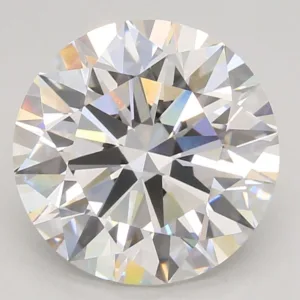 5.09 Carat Round F VVS2 Lab Diamond