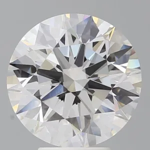 5.09 Carat Round F VVS2 Lab Diamond