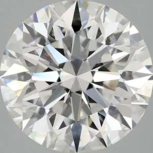 4.06 Carat Round F VVS2 Lab Diamond