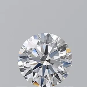 0.5 Carat Round D VVS2 Natural Diamond