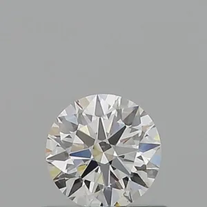 0.54 Carat Round D VVS1 Natural Diamond