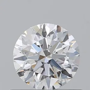 0.6 Carat Round E VVS2 Natural Diamond