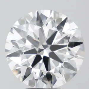 5.52 Carat Round F VS1 Lab Diamond