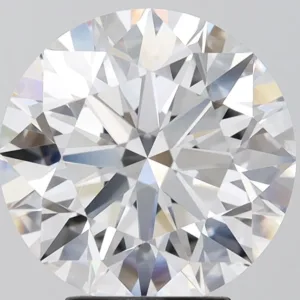 4.59 Carat Round E VVS2 Lab Diamond