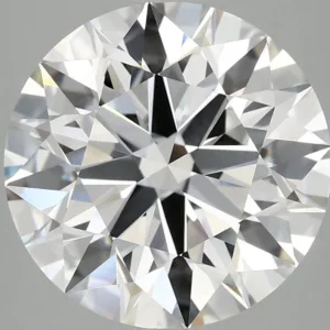 5.08 Carat Round D VVS2 Lab Diamond