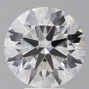6.09 Carat Round E VVS2 Lab Diamond
