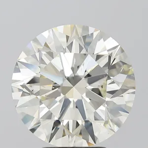 4.5 Carat Round J SI2 Natural Diamond