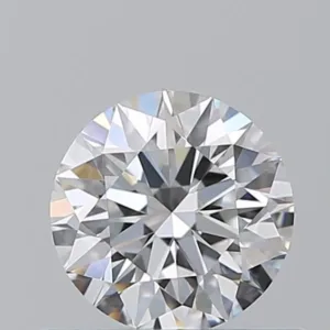 0.57 Carat Round F VVS1 Natural Diamond