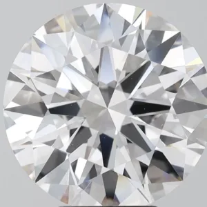 6.16 Carat Round E VVS2 Lab Diamond