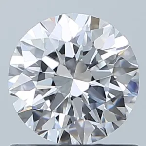 0.7 Carat Round D IF Natural Diamond