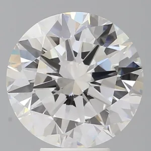 6.02 Carat Round F VVS2 Lab Diamond