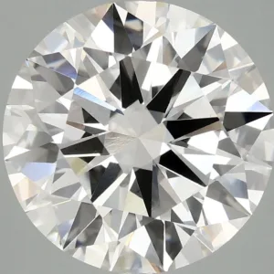 5.09 Carat Round F VVS2 Lab Diamond