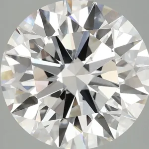 4.07 Carat Round F VVS2 Lab Diamond